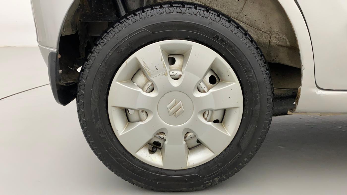 2013 Maruti Wagon R 1.0 LXI CNG, CNG, Manual, 79,953 km, Right Rear Wheel