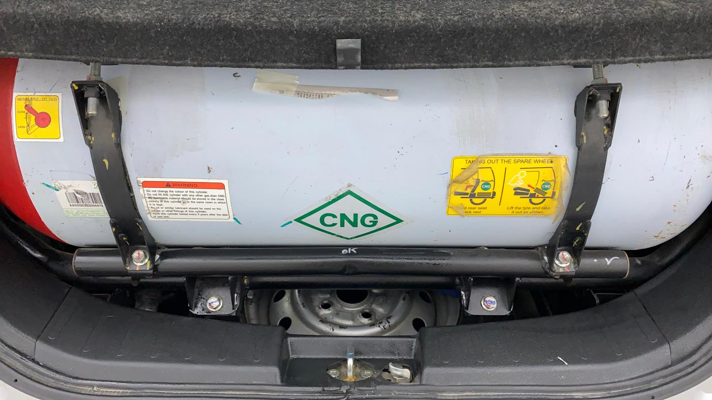 2013 Maruti Wagon R 1.0 LXI CNG, CNG, Manual, 79,953 km, Boot Inside