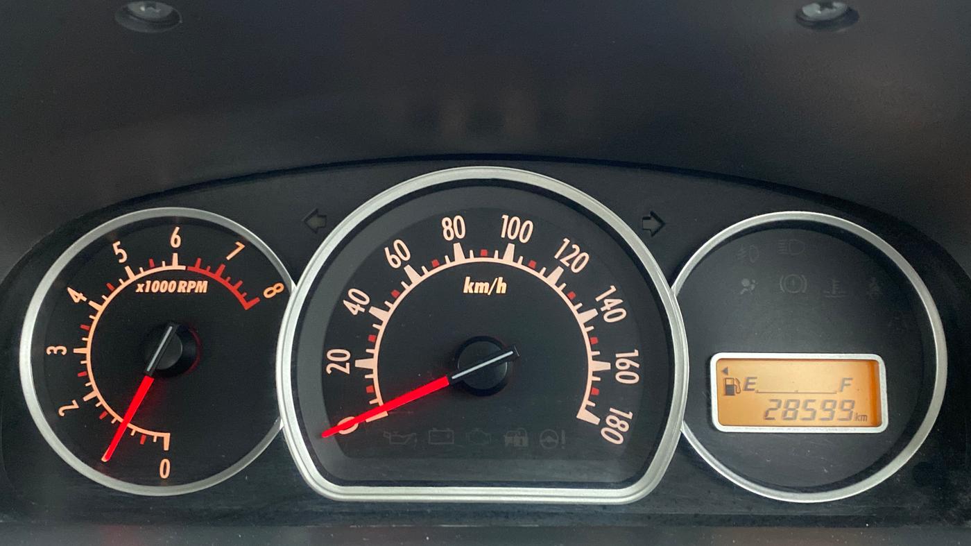 2014 Maruti Alto K10 VXI P, Petrol, Manual, 28,647 km, Odometer Image