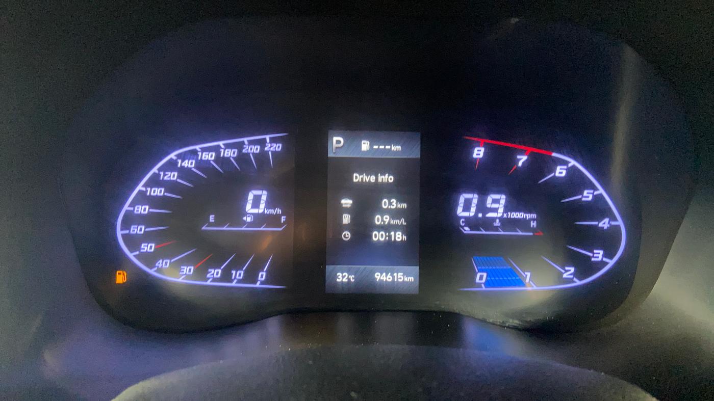 2021 Hyundai Verna SX (O) 1.0 TURBO DCT, Petrol, Automatic, 94,596 km, Odometer Image