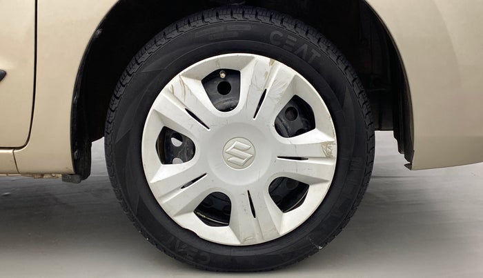 2014 Maruti Wagon R 1.0 VXI, Petrol, Manual, 50,197 km, Right Front Wheel