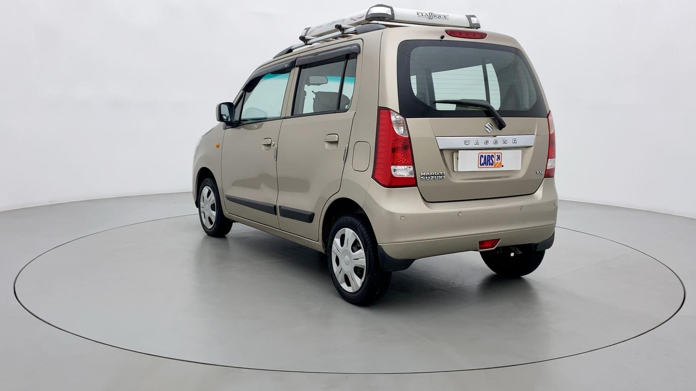 2014 Maruti Wagon R 1.0 VXI, Petrol, Manual, 50,197 km, Left Back Diagonal