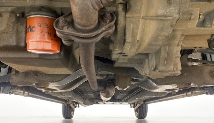 2014 Maruti Wagon R 1.0 VXI, Petrol, Manual, 50,197 km, Front Underbody