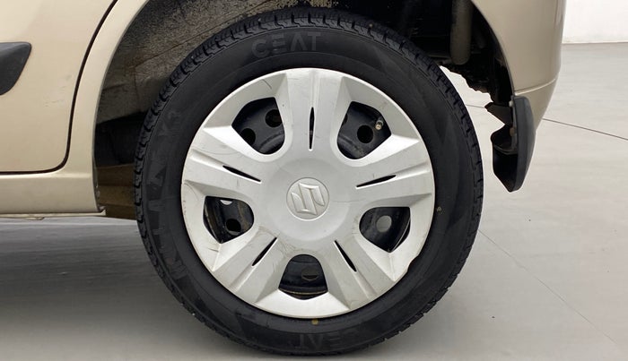 2014 Maruti Wagon R 1.0 VXI, Petrol, Manual, 50,197 km, Left Rear Wheel
