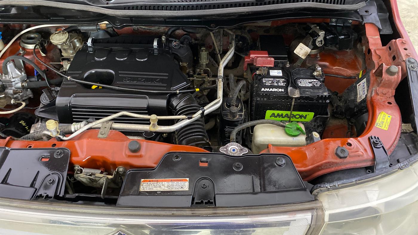 2014 Maruti Wagon R Stingray VXI, CNG, Manual, 96,154 km, Engine View - Left