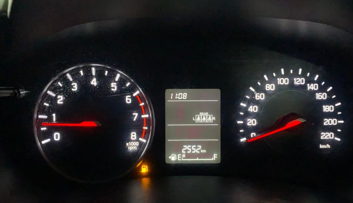 2024 Maruti Swift LXi, Petrol, Manual, 2,607 km, Odometer Image