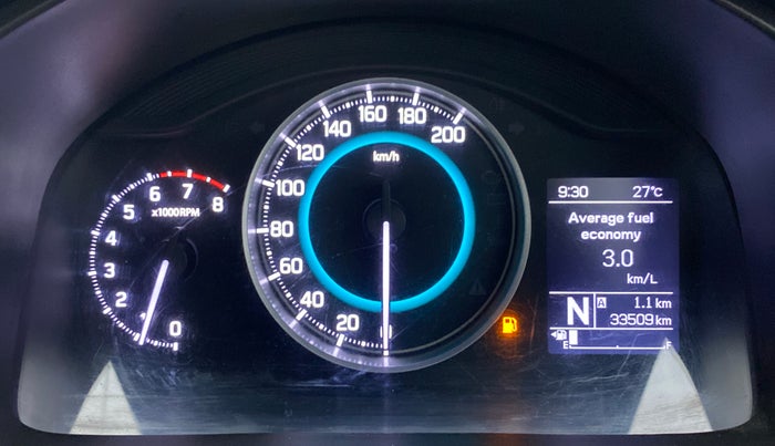 2018 Maruti IGNIS DELTA 1.2 AMT, Petrol, Automatic, 33,509 km, Odometer Image