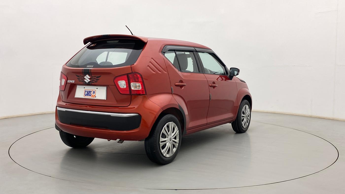 2018 Maruti IGNIS DELTA 1.2 AMT, Petrol, Automatic, 33,509 km, Right Back Diagonal