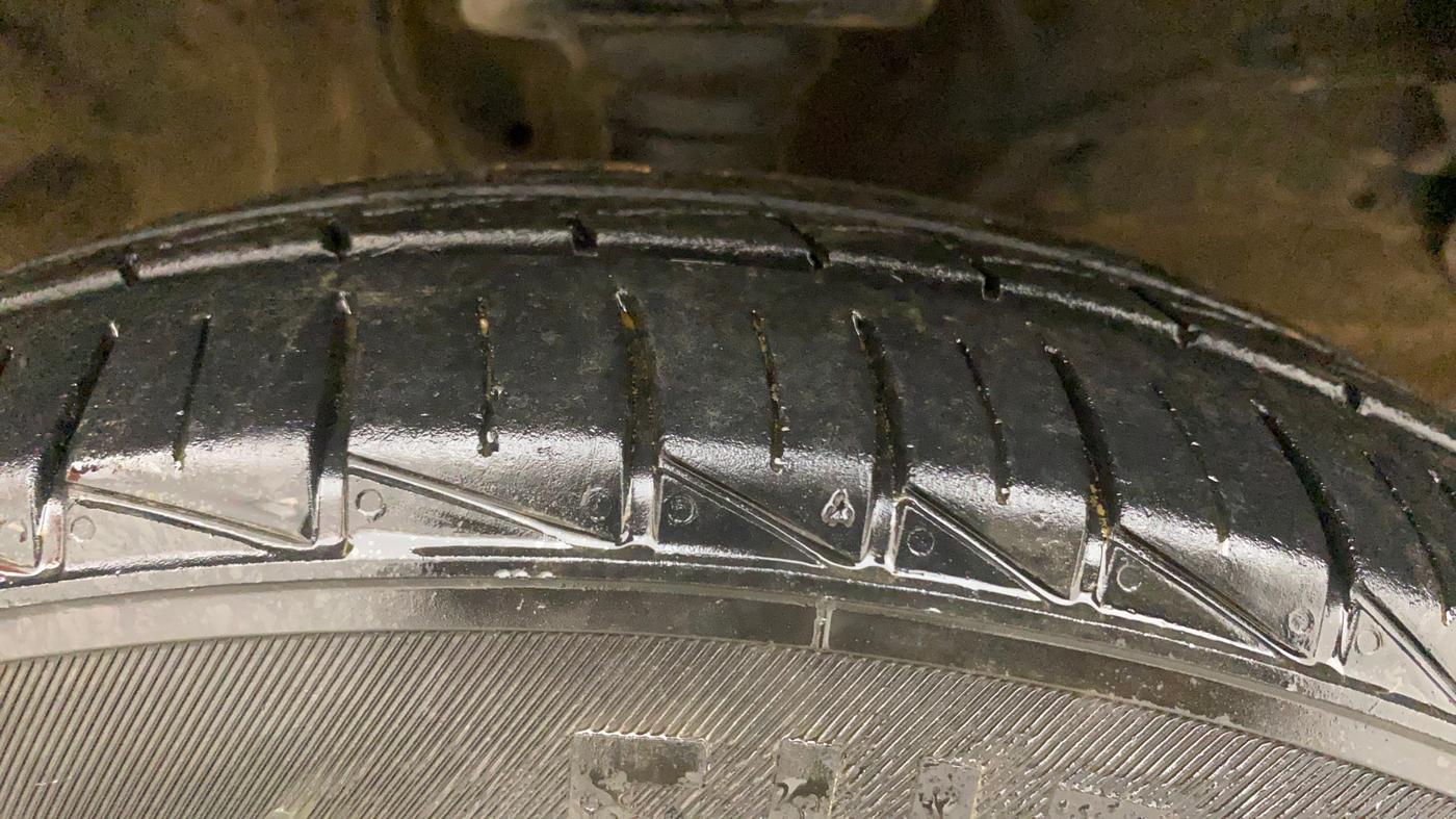 2024 Maruti S PRESSO LXI S-CNG, CNG, Manual, 23,164 km, Right Front Tyre Tread