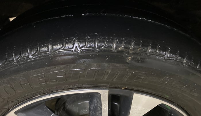 2022 Tata Tiago XZA PLUS PETROL, Petrol, Automatic, 41,377 km, Right Rear Tyre Tread