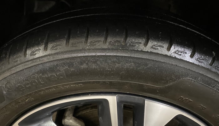 2022 Tata Tiago XZA PLUS PETROL, Petrol, Automatic, 41,377 km, Left Front Tyre Tread