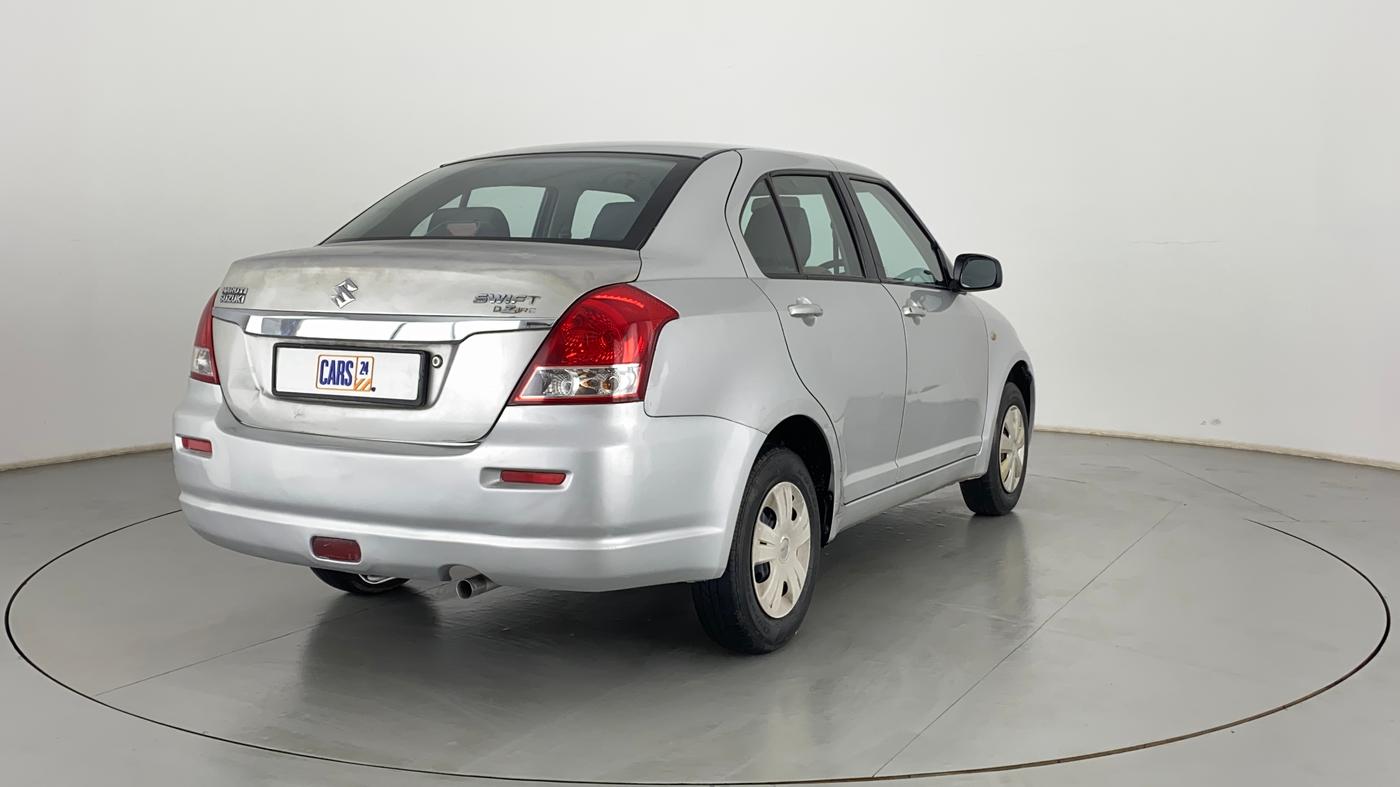 2010 Maruti Swift Dzire VXI, Petrol, Manual, 90,170 km, Right Back Diagonal