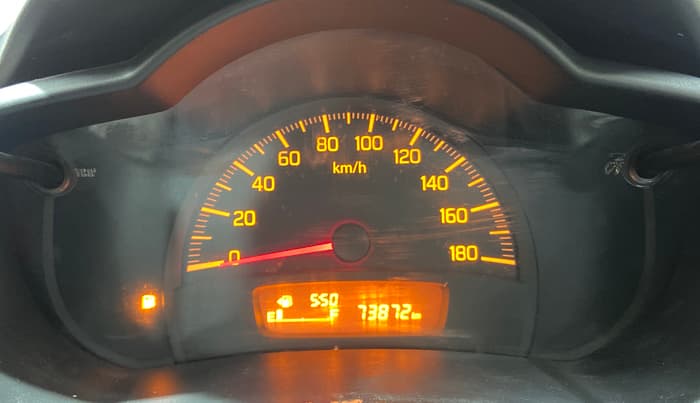 2014 Maruti Celerio VXI, Petrol, Manual, 73,853 km, Odometer Image