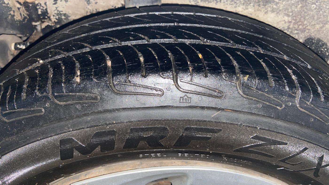2014 Maruti Celerio VXI, Petrol, Manual, 73,890 km, Right Rear Tyre Tread