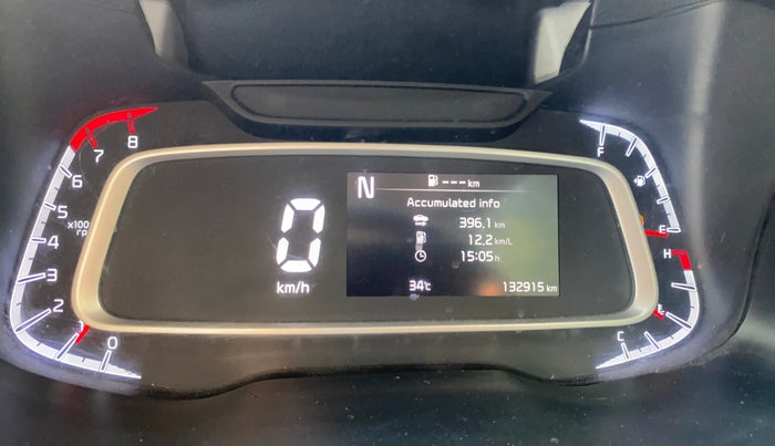 2020 KIA SONET HTX PLUS 1.0 IMT, Petrol, Manual, 1,32,902 km, Odometer Image