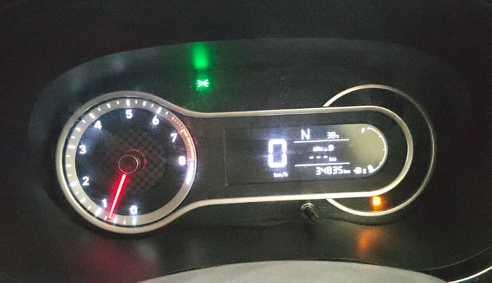 2020 Hyundai AURA SX PLUS 1.2 AMT, Petrol, Automatic, 34,756 km, Odometer Image