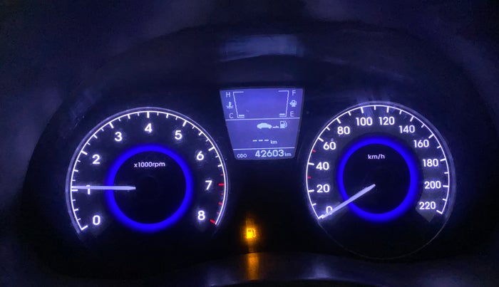 2015 Hyundai Verna FLUIDIC 4S 1.6 VTVT S(O), Petrol, Manual, 42,595 km, Odometer Image