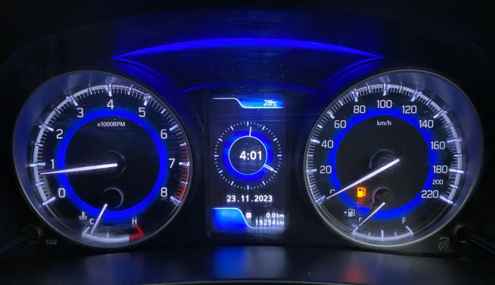 2020 Maruti Baleno ZETA PETROL 1.2, Petrol, Manual, 19,254 km, Odometer Image