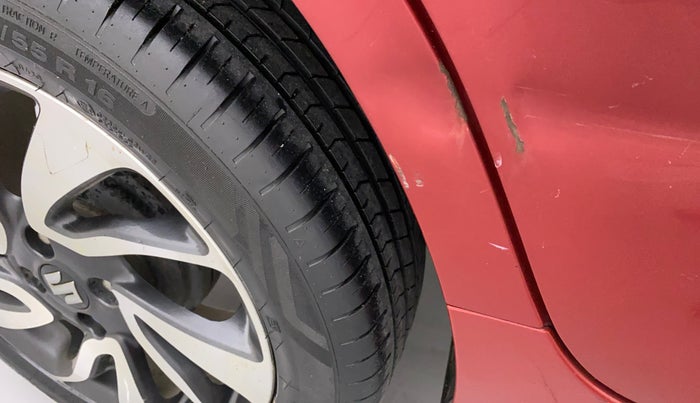2020 Maruti Baleno ZETA PETROL 1.2, Petrol, Manual, 19,254 km, Right quarter panel - Slightly rusted