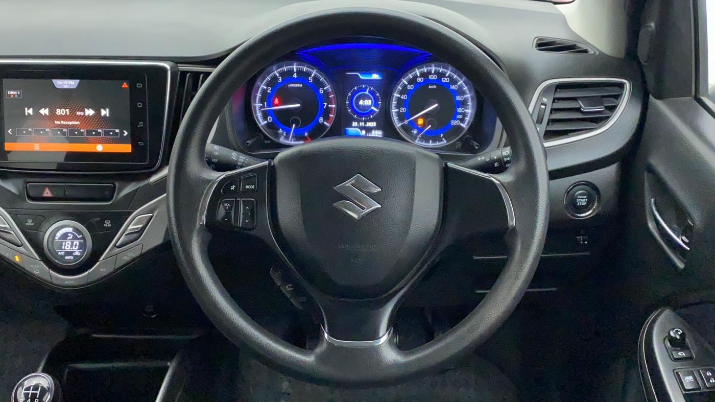 2020 Maruti Baleno ZETA PETROL 1.2, Petrol, Manual, 19,254 km, Steering Wheel Close Up