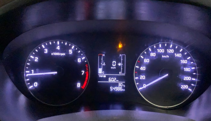 2015 Hyundai Elite i20 SPORTZ 1.2, Petrol, Manual, 55,040 km, Odometer Image