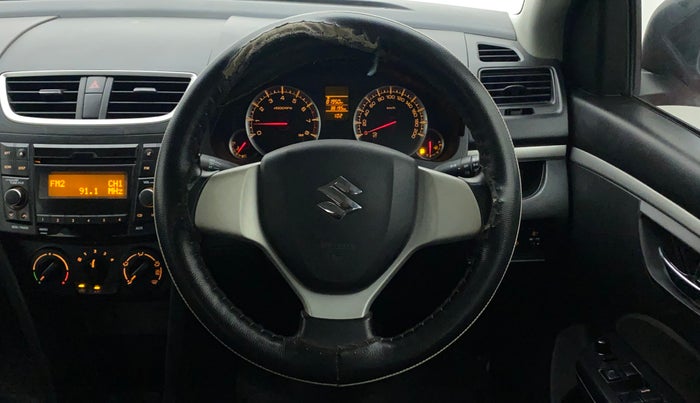 2017 Maruti Swift VXI O, Petrol, Manual, 38,195 km, Steering Wheel Close Up