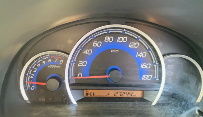 2017 Maruti Wagon R 1.0 VXI, Petrol, Manual, 27,223 km, Odometer Image