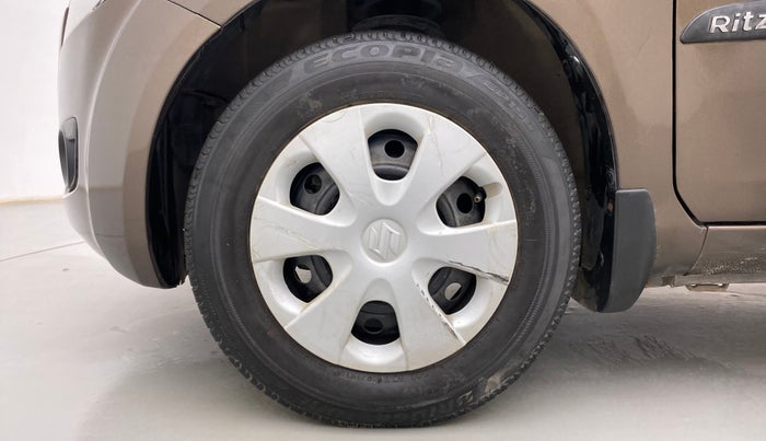 2012 Maruti Ritz VXI, Petrol, Manual, 83,031 km, Left Front Wheel
