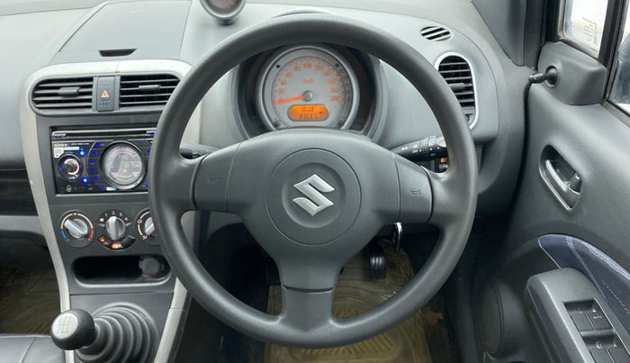 2012 Maruti Ritz VXI, Petrol, Manual, 83,031 km, Steering Wheel Close Up