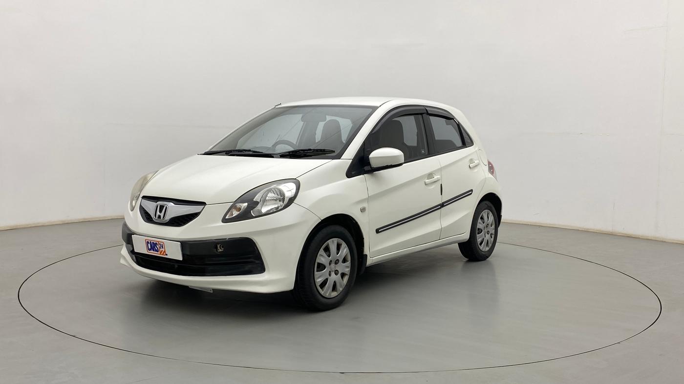 2012 Honda Brio S MT, Petrol, Manual, 90,437 km, Left Front Diagonal