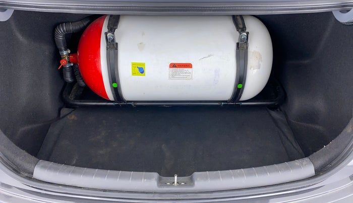 2021 Hyundai AURA S CNG, CNG, Manual, 34,584 km, Boot Inside