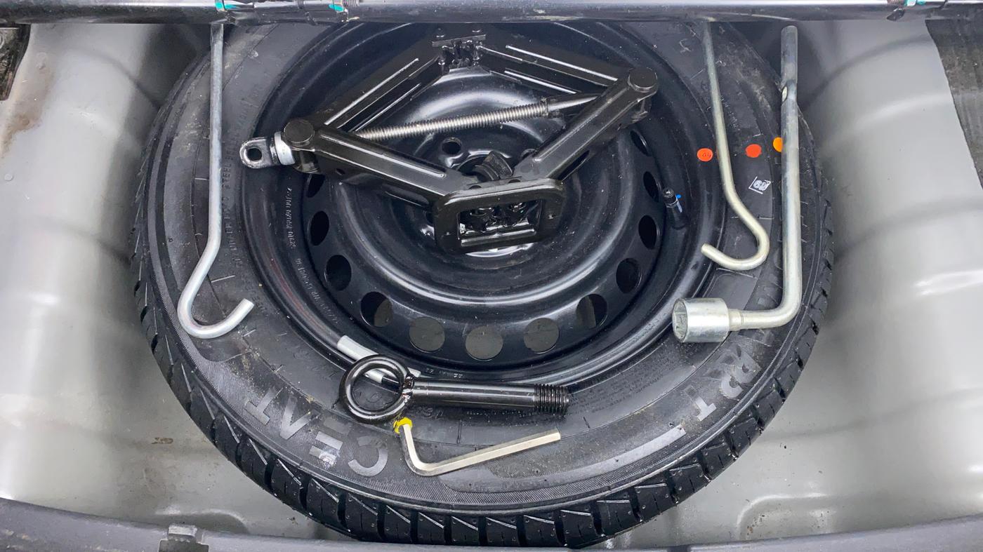 2021 Hyundai AURA S CNG, CNG, Manual, 34,584 km, Spare Tyre