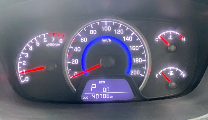 2019 Hyundai Grand i10 MAGNA AT 1.2 KAPPA VTVT, Petrol, Automatic, 40,659 km, Odometer Image