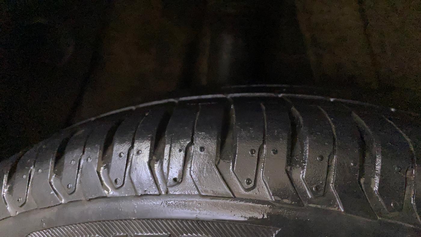 2021 Hyundai Verna SX (O) 1.0 TURBO DCT, Petrol, Automatic, 70,265 km, Right Rear Tyre Tread