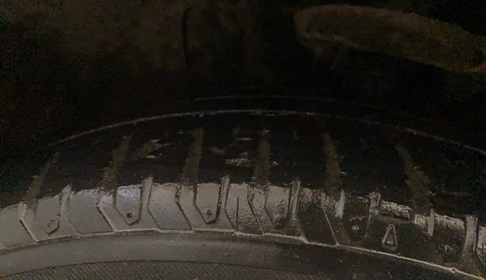 2021 Hyundai Verna SX (O) 1.0 TURBO DCT, Petrol, Automatic, 70,265 km, Left Front Tyre Tread