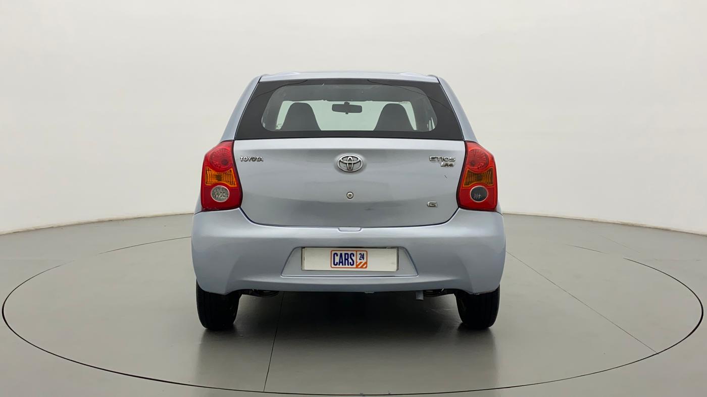 2011 Toyota Etios Liva G, Petrol, Manual, 48,721 km, Back/Rear