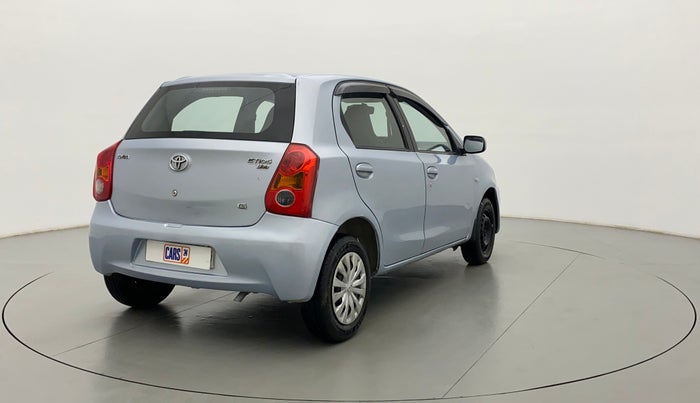 2011 Toyota Etios Liva G, Petrol, Manual, 48,721 km, Right Back Diagonal