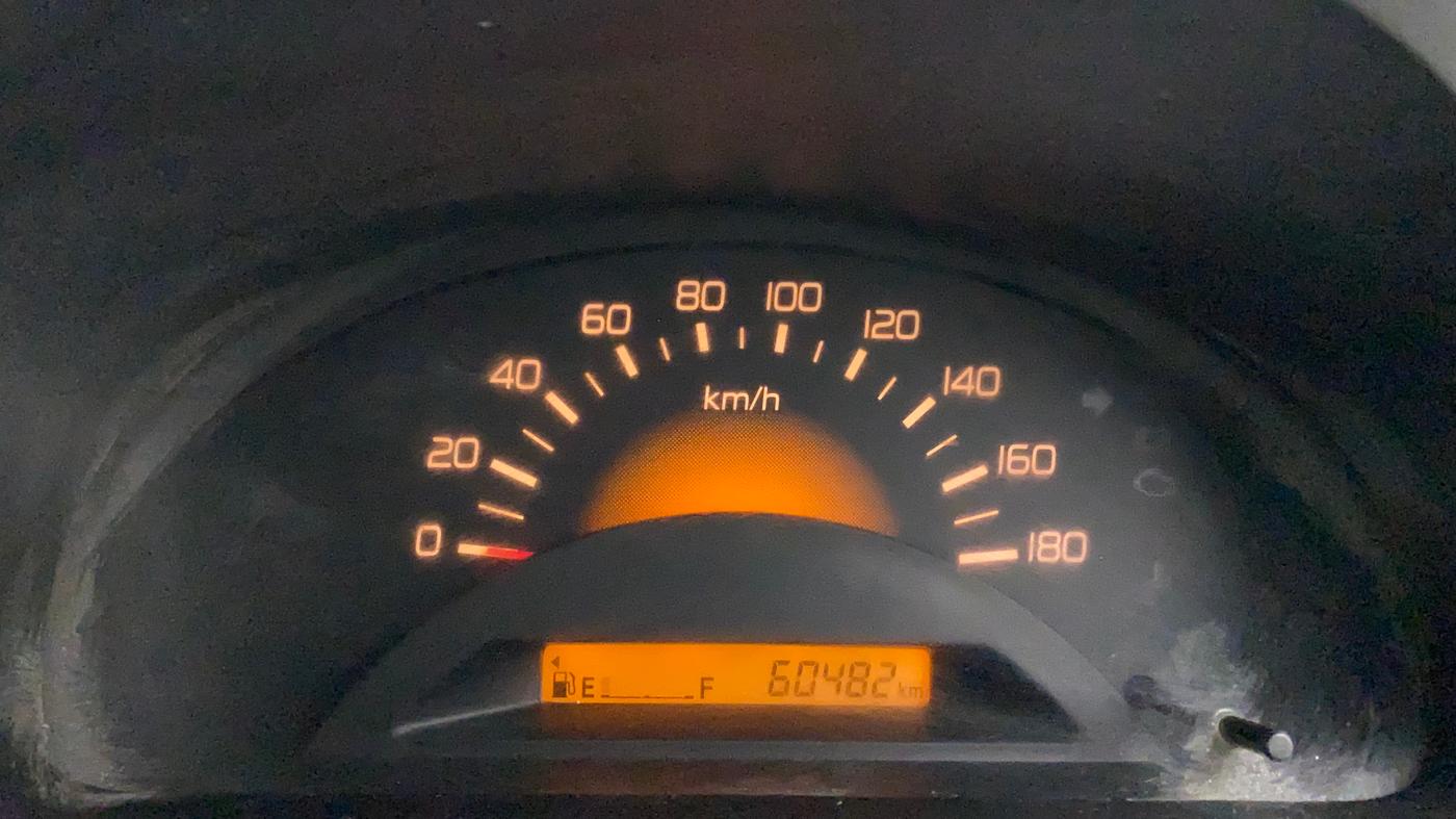 2017 Maruti Wagon R 1.0 LXI, CNG, Manual, 60,482 km, Odometer Image
