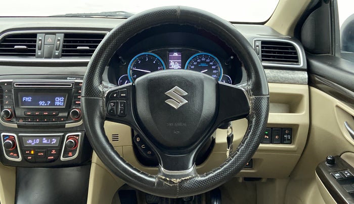 2017 Maruti Ciaz DELTA 1.3 DDIS SHVS, Diesel, Manual, 63,612 km, Steering Wheel Close Up