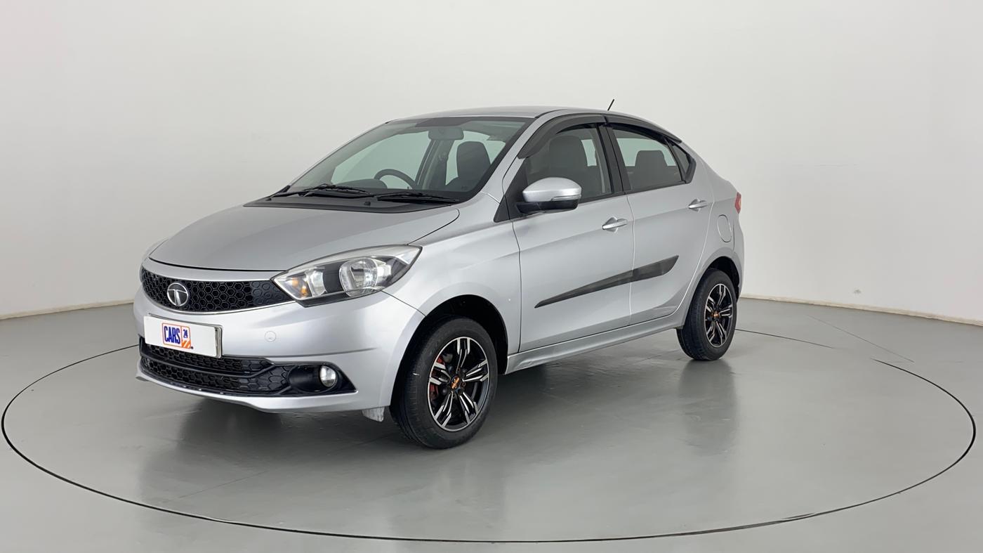 2018 Tata TIGOR Revotron XT, CNG, Manual, 85,424 km, Left Front Diagonal