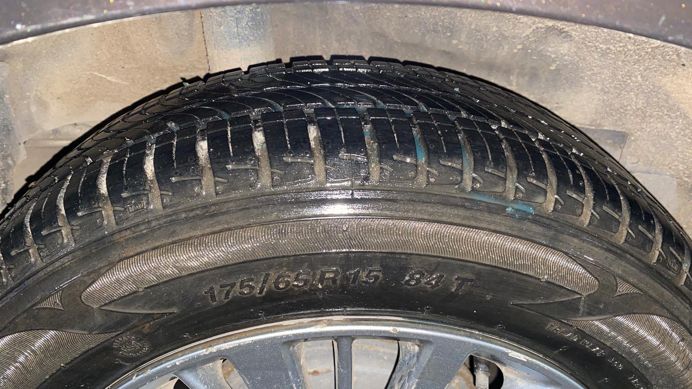 2022 Honda City 1.5L I-VTEC V MT 5TH GEN, Petrol, Manual, 35,033 km, Right Rear Tyre Tread