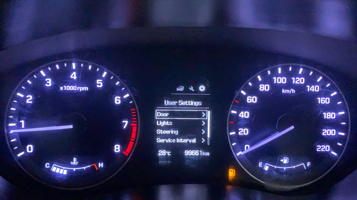 2015 Hyundai Elite i20 ASTA 1.2, Petrol, Manual, 99,738 km, Odometer Image