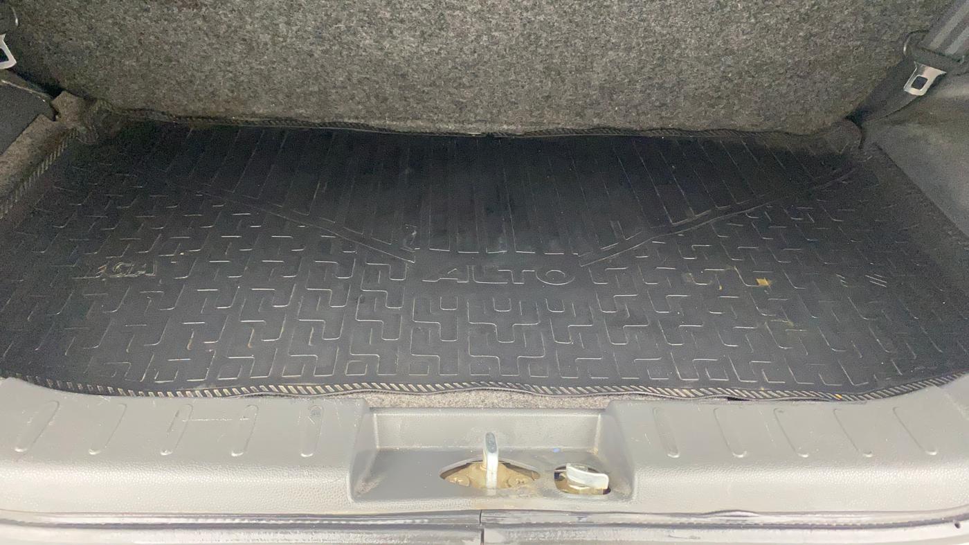 2014 Maruti Alto K10 VXI, Petrol, Manual, 44,648 km, Boot Inside