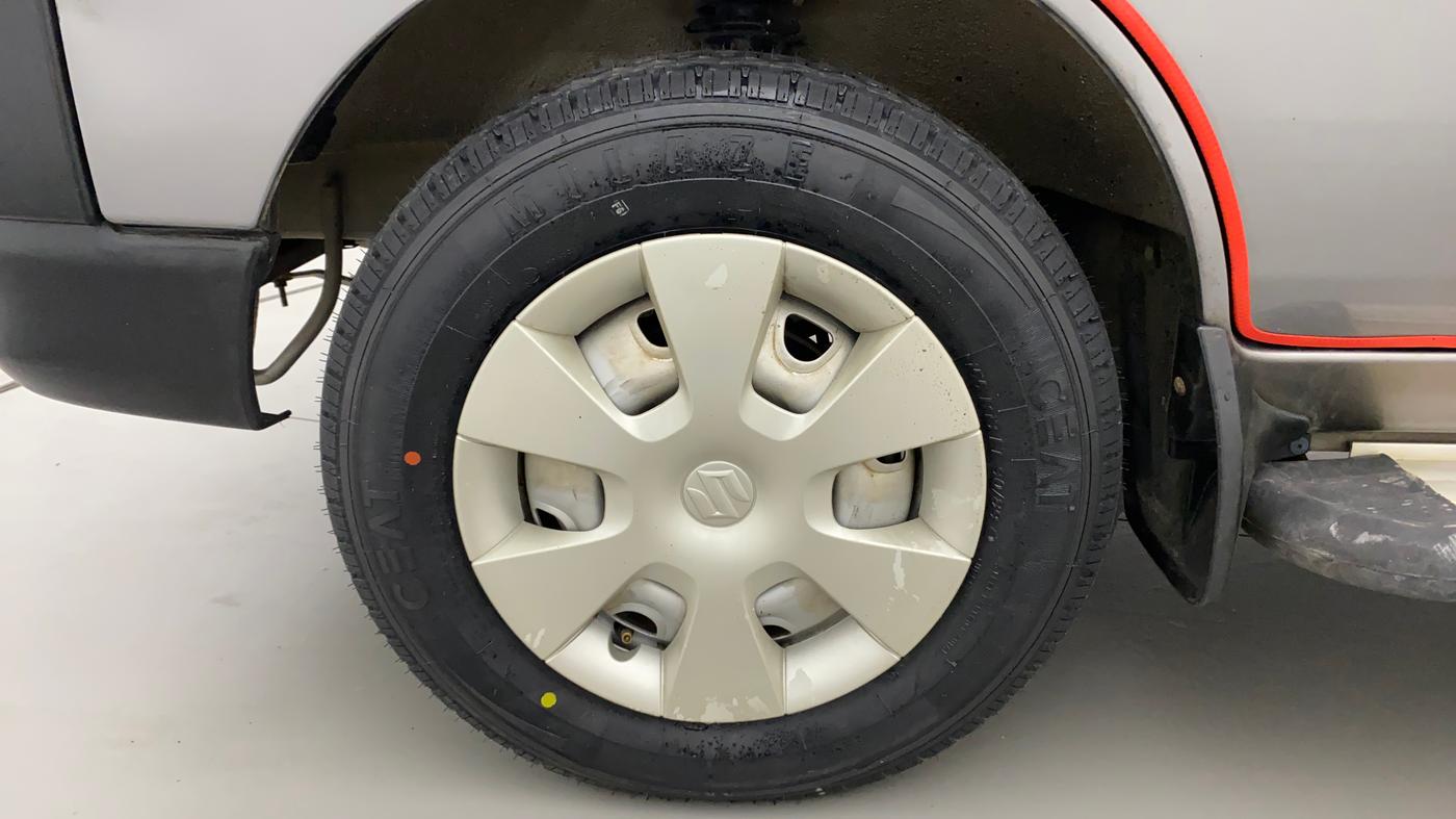 2019 Maruti Eeco 5 STR WITH A/C+HTR, Petrol, Manual, 34,097 km, Left Front Wheel