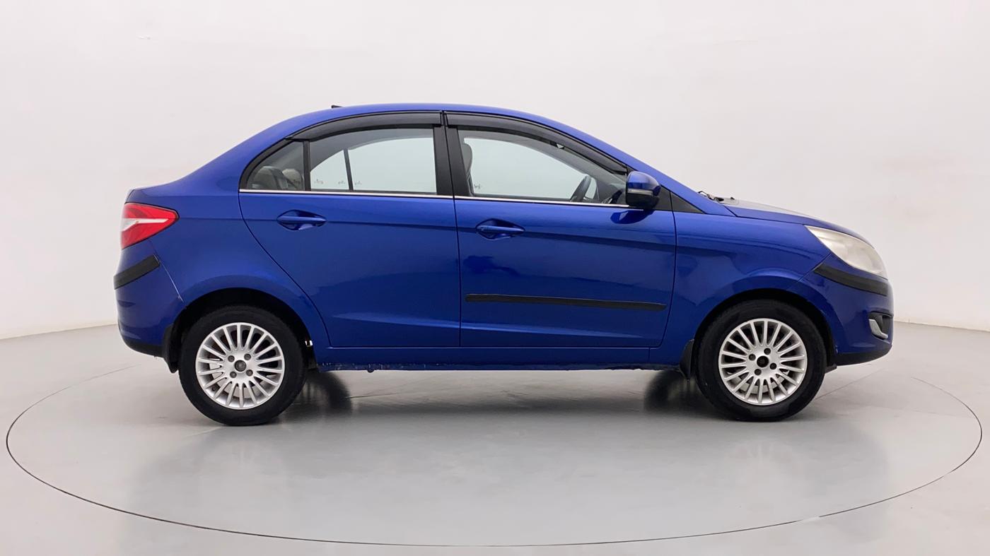 2015 Tata Zest XMS PETROL, Petrol, Manual, 75,916 km, Right Side View
