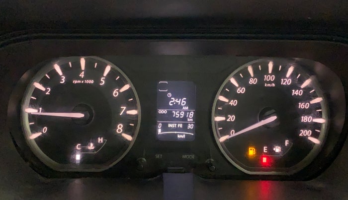 2015 Tata Zest XMS PETROL, Petrol, Manual, 75,916 km, Odometer Image