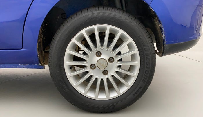 2015 Tata Zest XMS PETROL, Petrol, Manual, 75,916 km, Left Rear Wheel