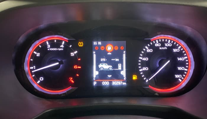 2023 Mahindra Thar LX P 2WD AT HT, Petrol, Automatic, 30,257 km, Odometer Image