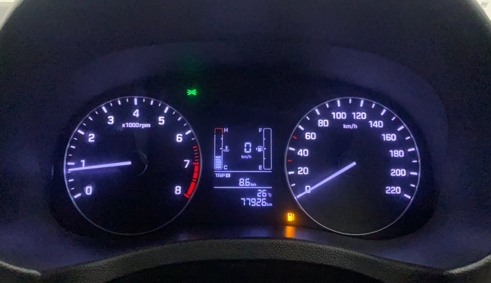 2017 Hyundai Creta E PLUS 1.6 PETROL, Petrol, Manual, 77,926 km, Odometer Image