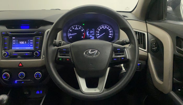 2017 Hyundai Creta E PLUS 1.6 PETROL, Petrol, Manual, 77,926 km, Steering Wheel Close Up
